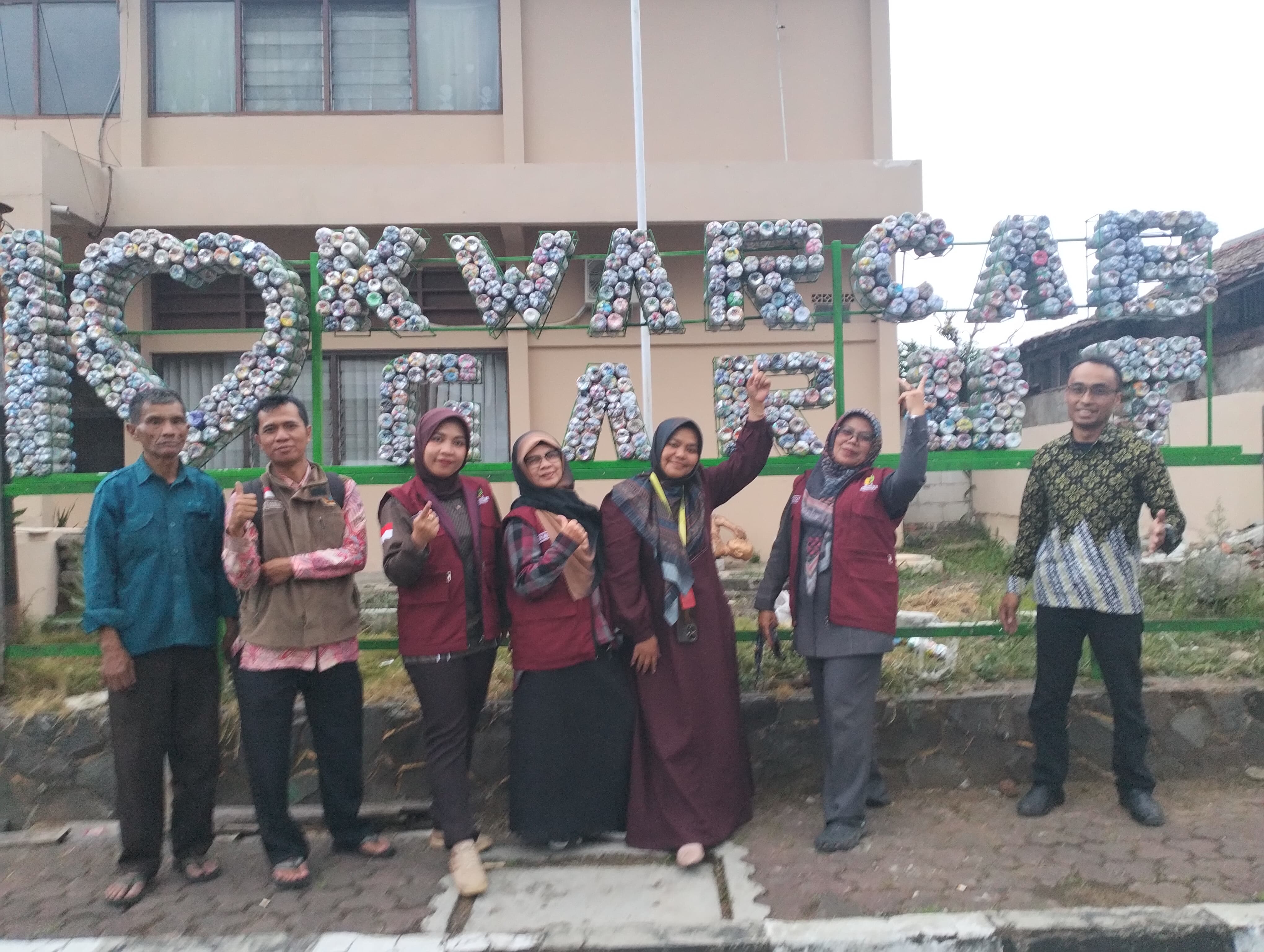 Dari Hasta Karya Peserta Seleksi Pramuka Garuda Gelombang 2, Hasilkan Papan Nama I Love Kwarcab Garut