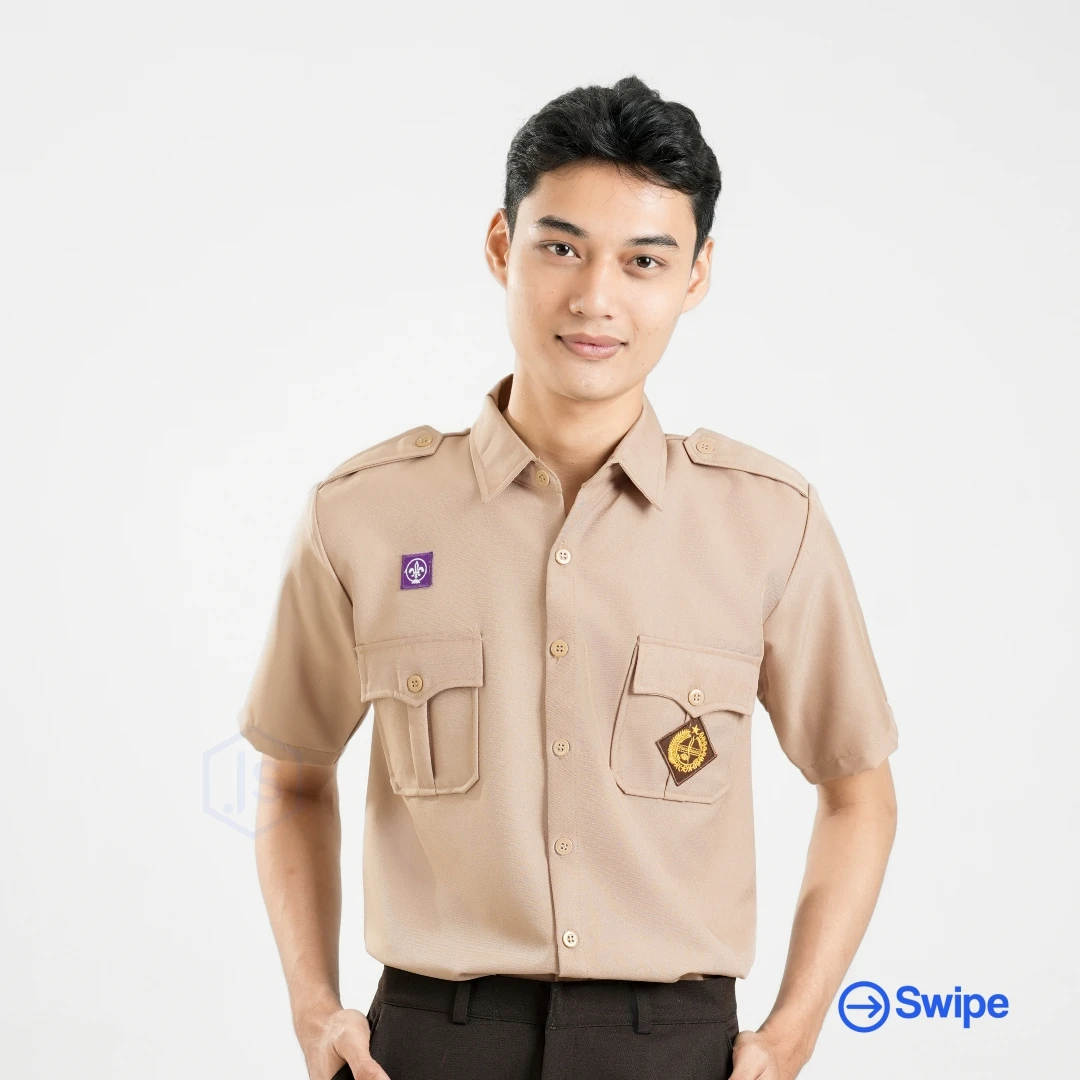 Pembina - Atasan Pramuka Lengan Pendek Putra (PA)