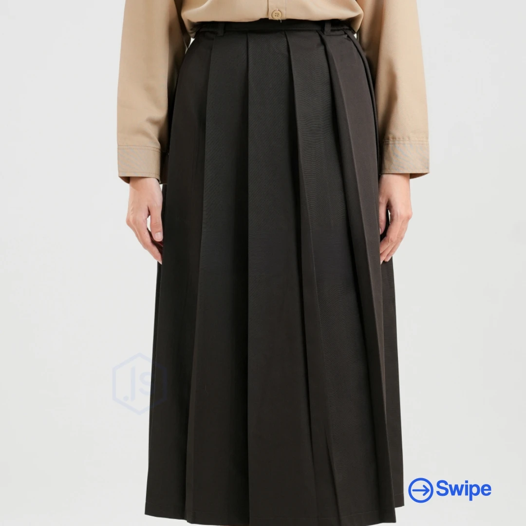 Penggalang - Rok Rempel Pramuka Panjang Putri (PI)