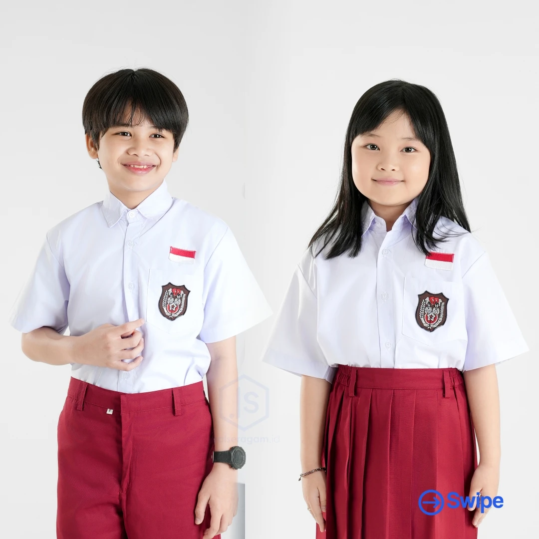 SD - Baju Sekolah Lengan Pendek Putra dan Putri