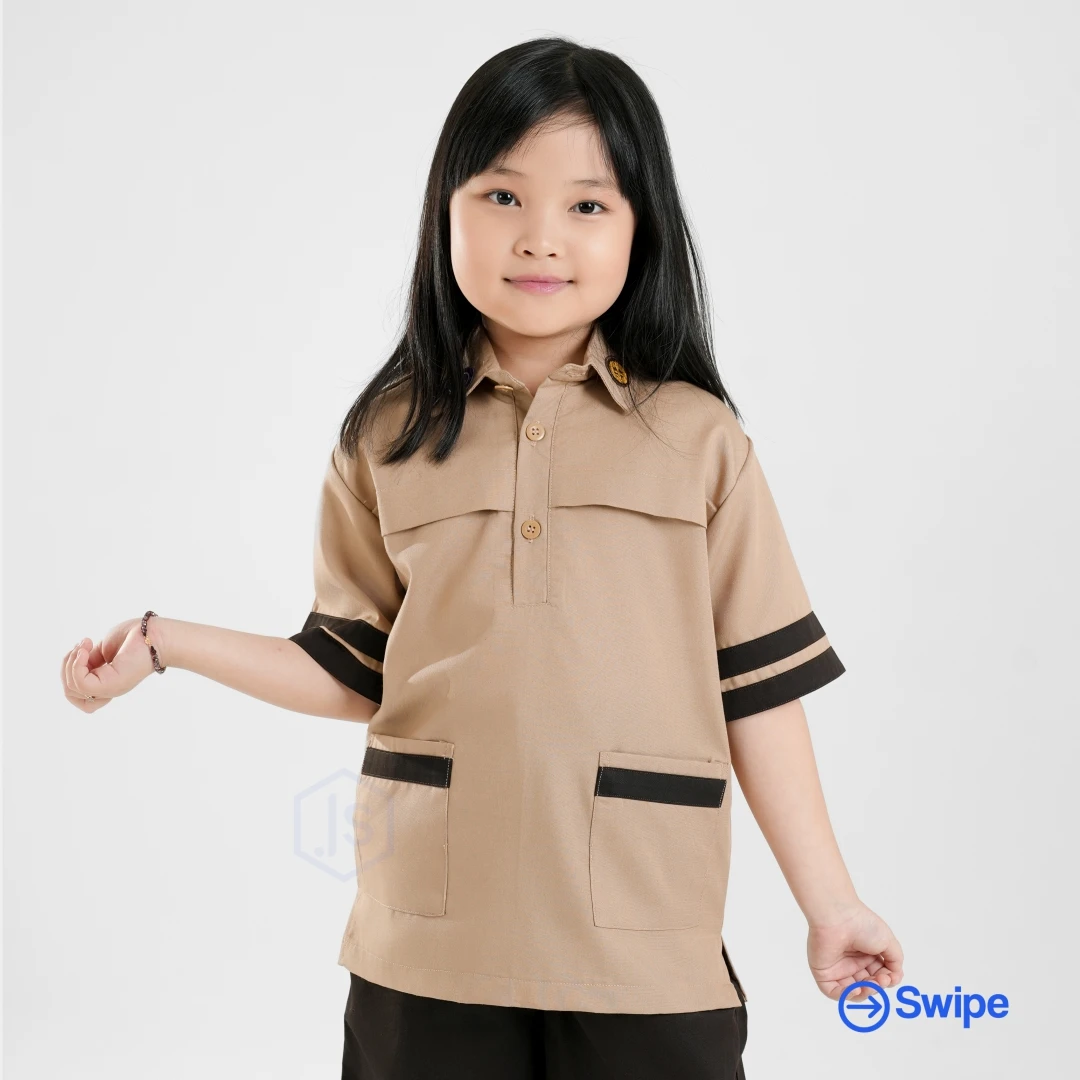 Siaga - Atasan Pramuka Lengan Pendek Putri (PI)